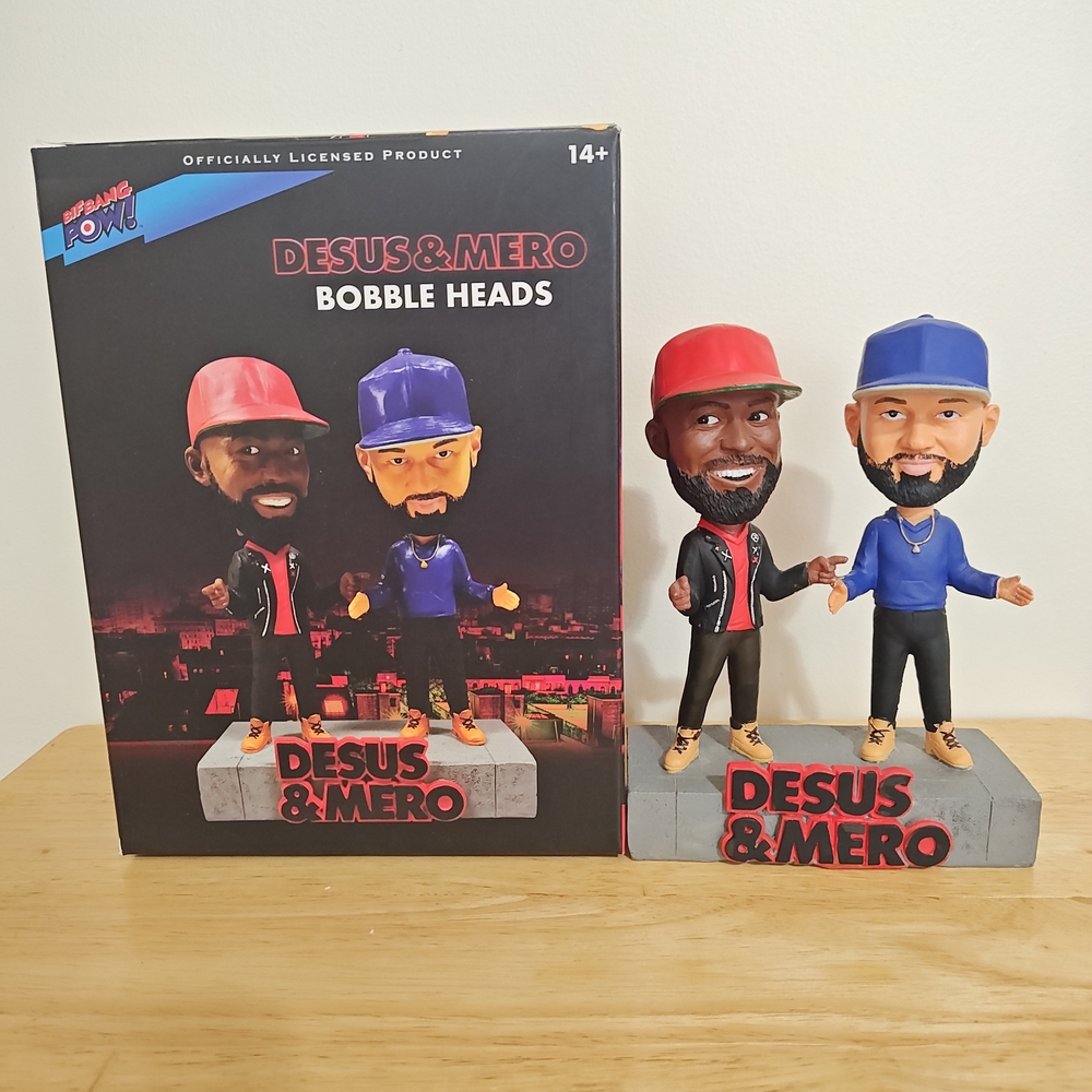 Desus Nice and The Kid Mero 7" Bobblehead Showtime 2019 Bodega Boys Viceland NYC